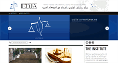 Desktop Screenshot of iedja.org
