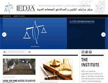 Tablet Screenshot of iedja.org
